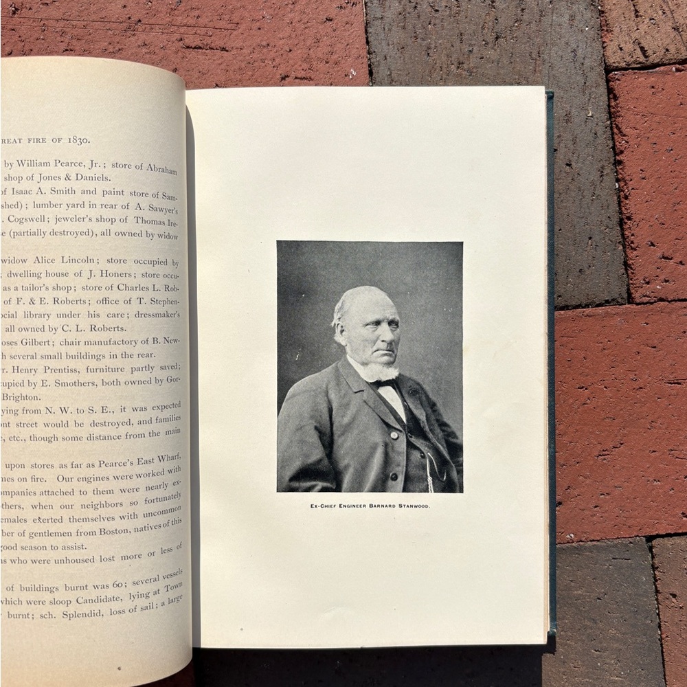 1892 The History of Gloucester Fire Department 1793-1893 Massachusetts MA Fires - Picture 10 of 15